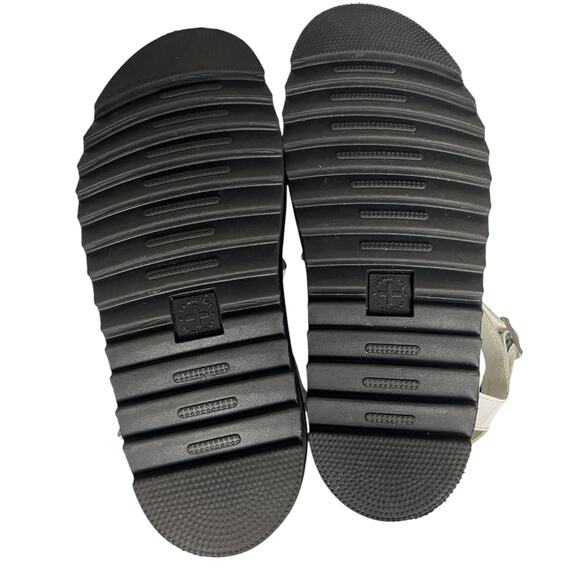Dr.‎ Martens Blaire Platform Sandals White Patent Leather Women's 10 EU 42 Shoes - Picture 9 of 16
